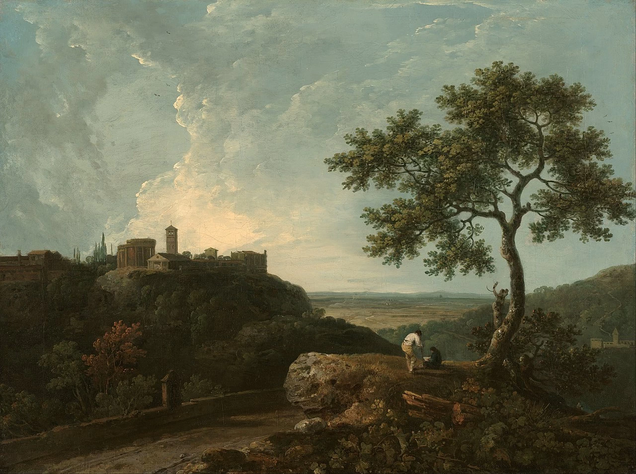 Tivoli, il tempio della Sibilla - Kimbell Art Museum
